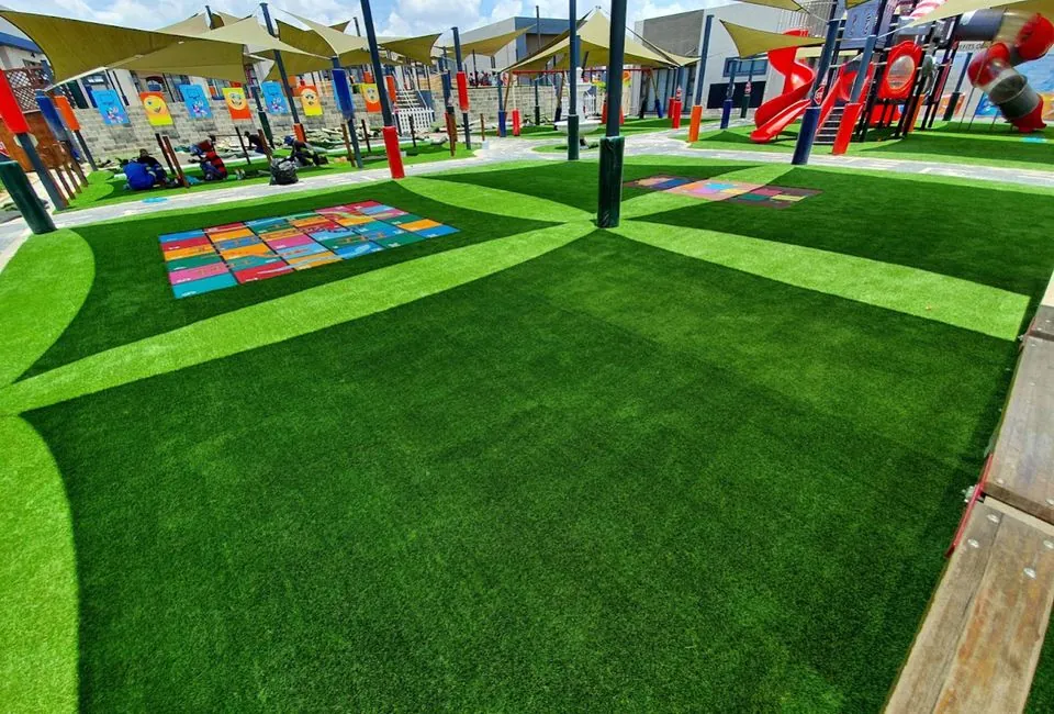 Colourful Playground Surface